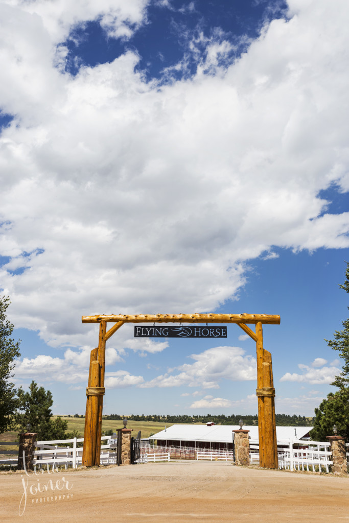 Entrance to Flying Horse Ranch